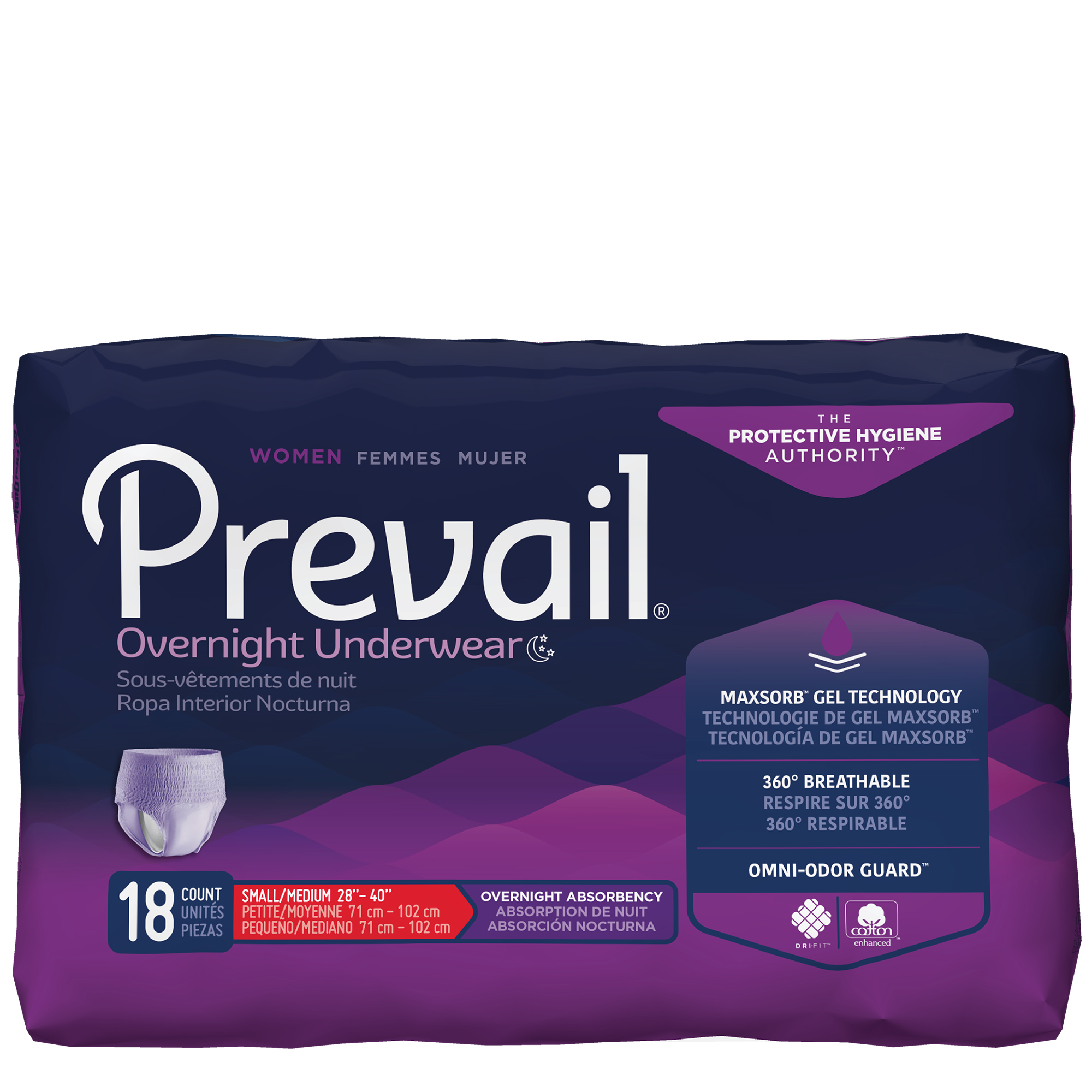 Prevail For Women Daily Disposable Underwear Female Medium